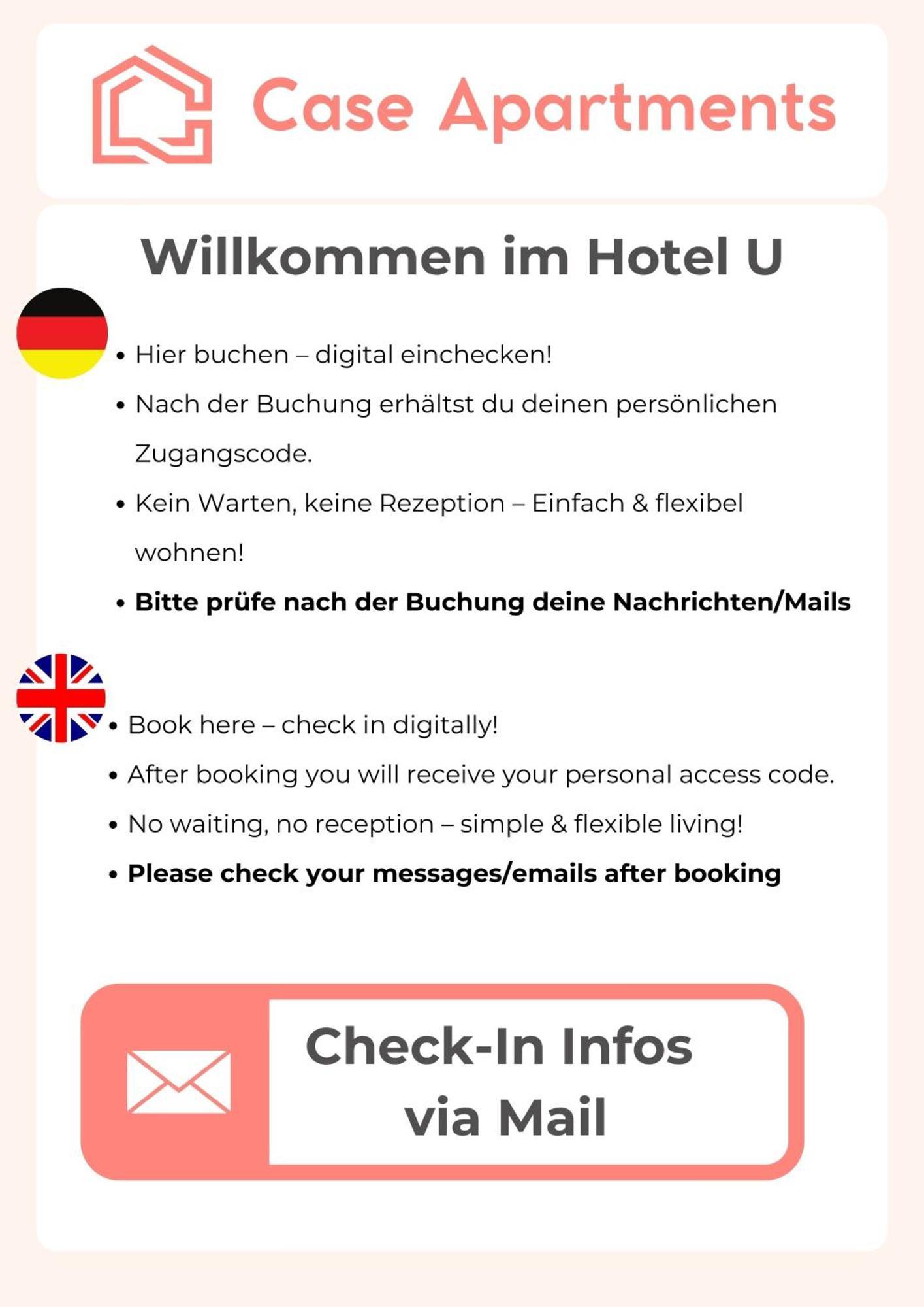 Hotel U Muelheim Free Parking Highspeed Wifi Mülheim an der Ruhr Εξωτερικό φωτογραφία
